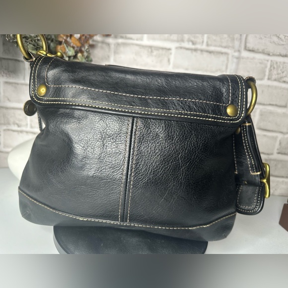 COACH Ali 65TH Anniversary
Vacchetta Leather Shoulder Bag Black 10327 EUC - Picture 7 of 14